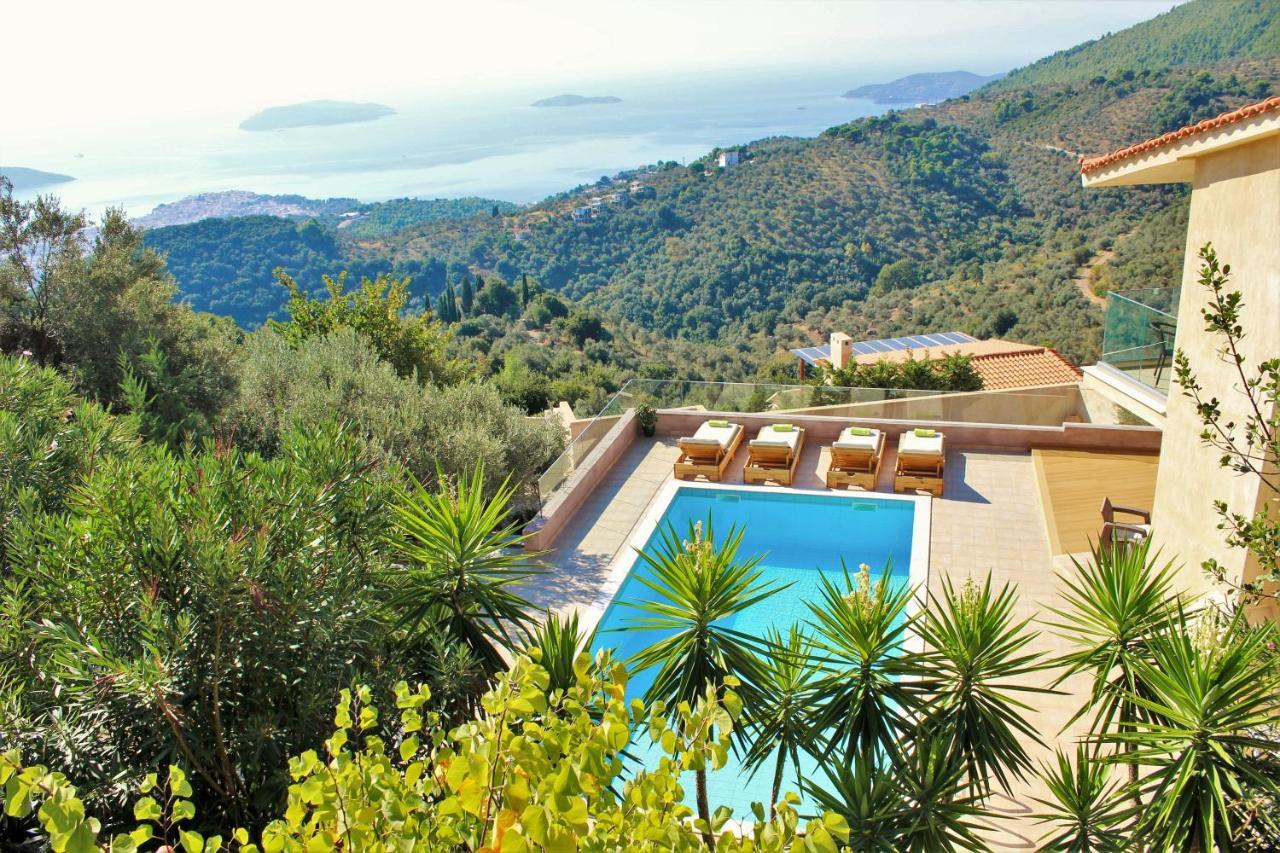 Villa Zaki-1 Premium Moni Evaggelistrias Exterior foto